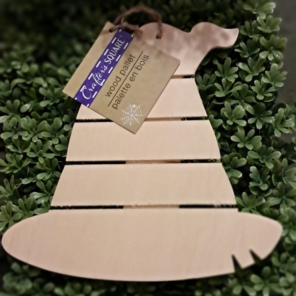 NWT 59Pc Christmas 🎄 Craft Bundle | Wood Ornaments | Tin Container | Wood Signs - Picture 13 of 16